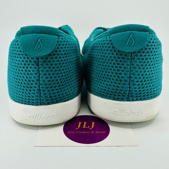 Allbirds Men's Tree Skipper TS Kauri Peacock Turquoise Casual Sneakers Size 14 - Picture 6 of 11